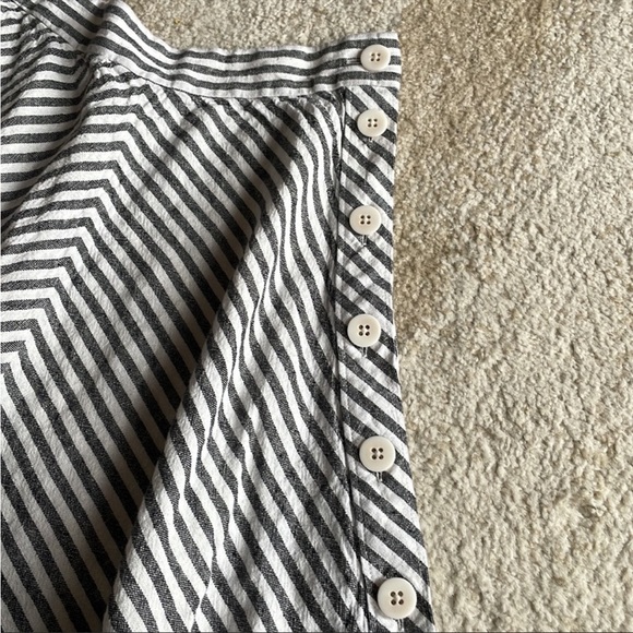 Madewell Rhoda side button midi skirt - Picture 8 of 14